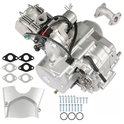 125cc 4 Stroke ATV Engine Motor 3-Speed Semi Auto W/Reverse Electric Start • $190.73