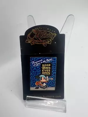 Mickey Mouse WW II Keep Your Eyes Open Auctions LE 100 Disney Pin • $120