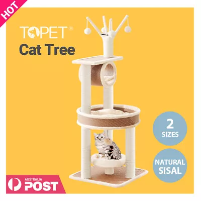  TOPET Cat Tree Trees Scratching Post Scratcher Tower Feline Condo House Bed • $69