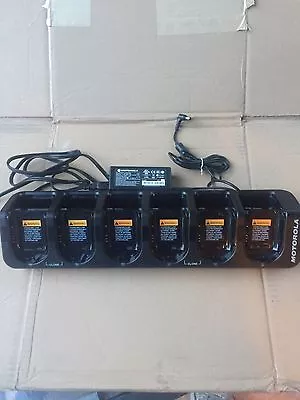 Motorola HKPN4007A 6-Bank Charging Station For CLP1010 CLP1040 & CLP1060 • $50