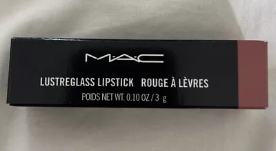 MAC Lustreglass Lipstick # 540 - THANKS IT'S MAC ! - FULL SIZE -  BNIB 3g • £21