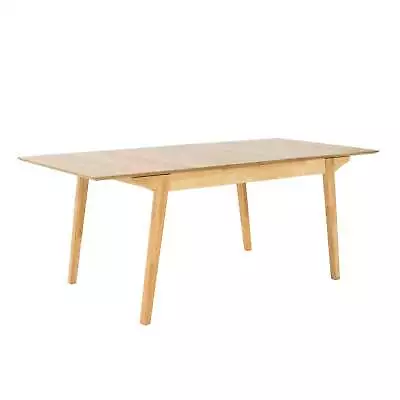 Cusco 150cm - 190cm Extendable Dining Table Scandinavian Style Solid Rubberwood • $786.60