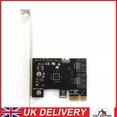 Pci-e To SATA 3.0 Internal 6Gbps Ports Disk Expansion Card • £10.89