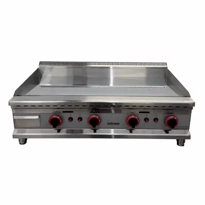 £834 • Buy Commercial Flat Griddle 4 Burner Chrome Hot Plate Infernus IF-100GGC
