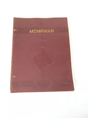 Memphian 1949/50 School Yearbook Memphis Michigan Ex-Libris Vintage • $16