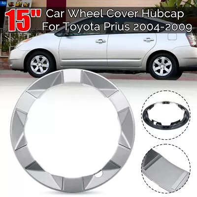 15  Chrome Wheel Rim Cover Ring Hub Cap For Toyota Prius 2004 - 2009 • $36.69