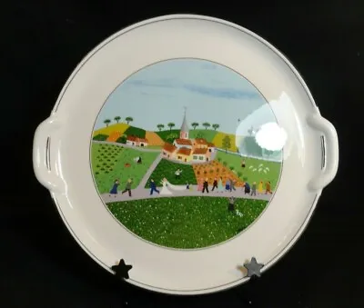 Villeroy & Boch Wedding Cake Plate Design Naif Made In Luxembourg • $29.99