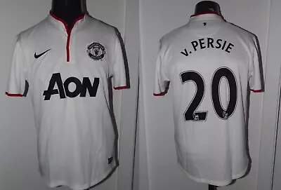 2012-14  Manchester United V.Persie #20 Nike (M) Shirt Jersey Camiseta Trikot • £81.59