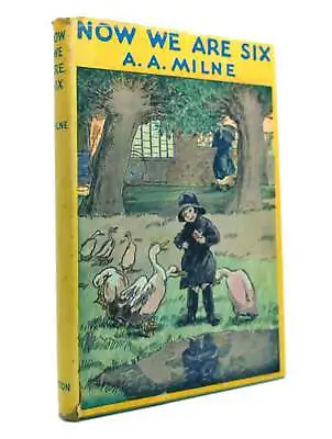 $109.95 • Buy A. A. Milne NOW WE ARE SIX   Early Printing