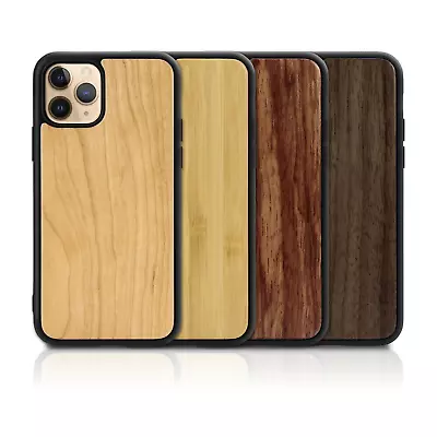 £12.53 • Buy Wood Case Slim Shockproof Hybrid Wooden Cover For IPhone 11 12 13 Pro Max XS XR