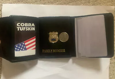 £33.65 • Buy Police Officer TBlue Line Family Member   Credit Card ID Billfold Mini Pin Walle