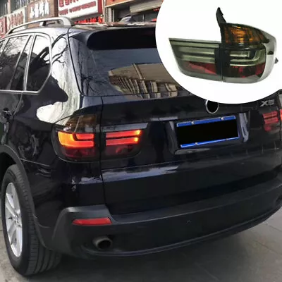 $700 • Buy LED Tail Light Assembly For BMW X5 E70 07-11 Dark Turn Sequential Signal 1 Pair