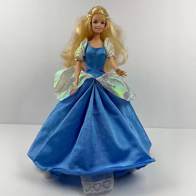 $27.65 • Buy Cinderella Barbie Fashion Doll Mattel Blonde Dressed Vintage 1990's BG49 