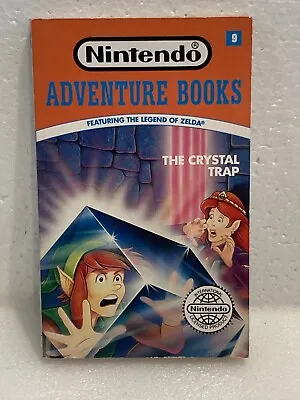 Nintendo Adventure Book- The Legend Of Zelda: The Crystal Trap. 1992. UK Release • $75