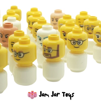 £1.70 • Buy LEGO Mini Figure Heads Large Variety - Choose Mix And SAVE