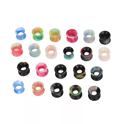 Ear Tunnel Set Ear Gauges Plugs 11 Pairs 8mm Ear Stretching Kit Hollow • £5.09