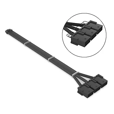 12VHPWR 12+4Pin To 3x8Pin PCIE 5.0 Power Adapter Cable For RTX 3090Ti 4080 4090 • $15.87