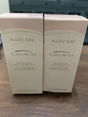 Lot 2 Mary Kay Timewise Day Solution SPF 15 Dry To Oily 806300 NOS Discontinued • $17