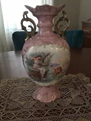 Austria Carlsbad Victoria Handled Urn Vase • $35