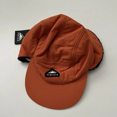 £30 • Buy Penfield HEREN ORANGE FLEECE CAP One Size NEW
