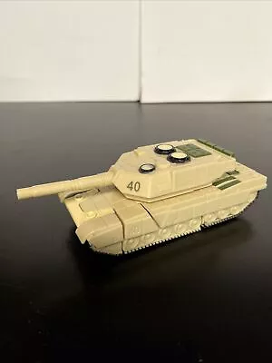 Transforming M1A1 ABRAMS Plastic Battle Tank Toy B2 • $7.50