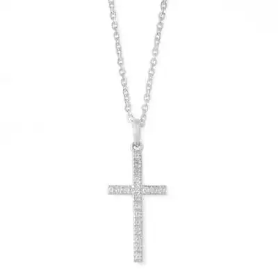 Boma Jewelry Cross Two Way Necklace 925 Sterling Silver NEW (NA 9083WTP) • $60