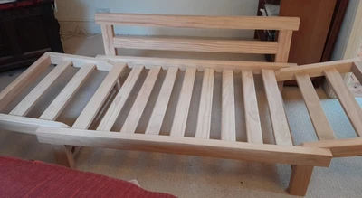 £175 • Buy The Futon Company Solid Pine Switch Sofa Bed, In Red
