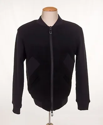 UNITI By Babak Vosoughi M Designer Bomber Jacket In Black Streetwear Art • $59.99