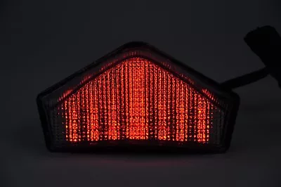 Brake Tail Light LED Clear Integrated Turn Signal Triumph 2005-2007 Sprint ST • $59.36