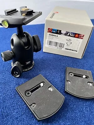 Manfrotto 498 RC4 Midi Ball Head With 2 QR Plates • £40