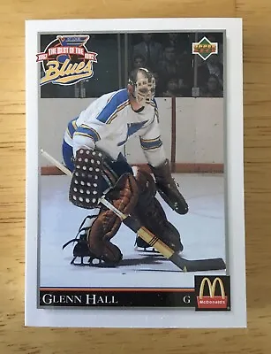 1992-93 Upper Deck McDonalds St. Louis Blues Set (1-28) Hull Plager Plante Hall • $15