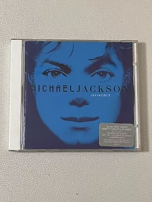 Michael Jackson Invincible  Cd - Limited Edition Blue Cover - New & Sealed • $38.49