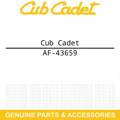 CUB CADET AF-43659 Spring Pin 46 Sweeper Dozer Blade 833 822 674 38 32 222 220 • $12.95