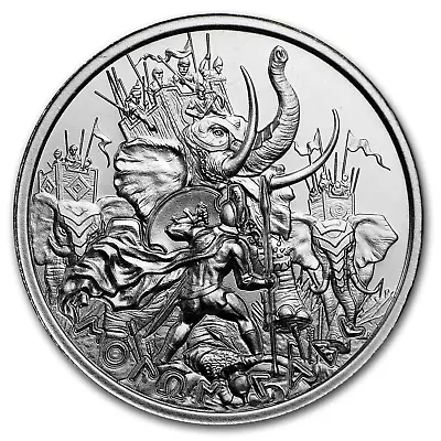 Molon Labe Type IV #4 Intaglio Mint 1 Oz .999 Fine Silver Coin BU Round IN STOCK • $41.85