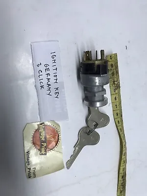 $45.99 • Buy Ignition Keys Switch Lock Cylinder  Vw T1 Bug Beetle 1954-1967 Ghia 1960-1966