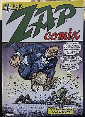 ZAP COMIX #16  NM   1st  Print  R. Crumb • $24.95