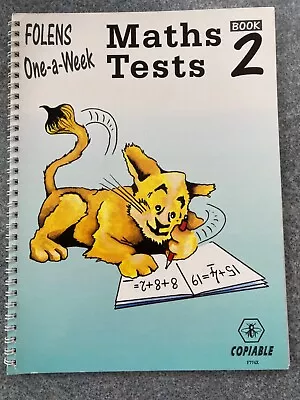 KS1 Maths Book Year 2 One A Week Maths Tests Photocopiable Teacher Book • £3.99