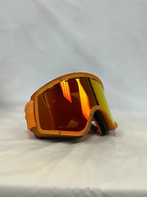 VonZipper Cleaver Goggle Brainblast Tangerine Fire Chrome Lens Snowboard Ski NEW • $100
