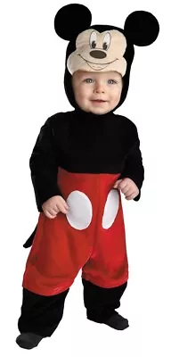 Infant Toddler Disney Mickey Mouse Costume Dress 6-12 Mos Dg44960v • $27.26