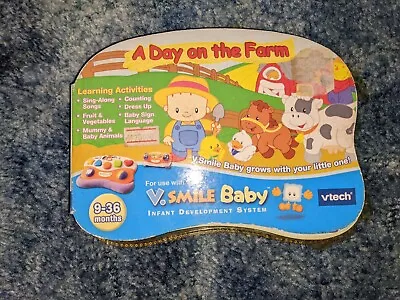 VTech A Day On The Farm (Vtech V.Smile Baby) NEW • $8