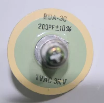 Yaesu FL-2100B Original Doorknob 200pf 3kv Used #2 We Ship Worlwide • $38