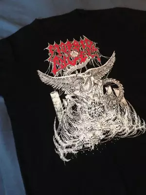 Morbid Angel Band Music Black T-Shirt Cotton For Men Women RM385 • $20.99