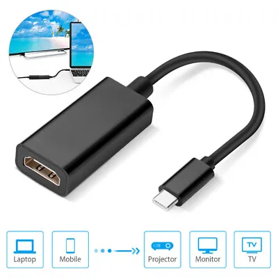 Micro USB MHL To HDMI HDTV AV TV Cable Adapter For Samsung Android Apple Phone • £4.63
