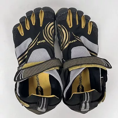 Vibram Five Fingers Shoes Men’s 43 9.5-10 Outdoor Sport Running Barefoot Black • $49.99