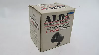 (NEW) ALDA Electronic 1-Tone Siren 6-12VDC 120dB AVD-044 • $20