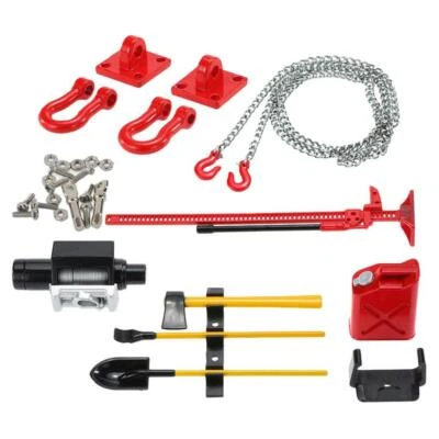 £13.08 • Buy 1/10 RC Car Winch Tow Shackles Towing & Decoration Accessories For Crawler .