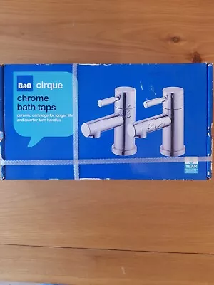 B&Q Cirque Bath Taps Was £69 Now £50 • £47.50