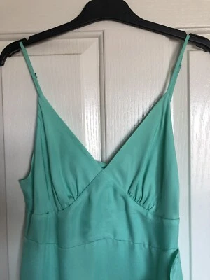$39.99 • Buy TIGERLILY AQUA WRAP MIDI DRESS SIZE 10 - Never Worn