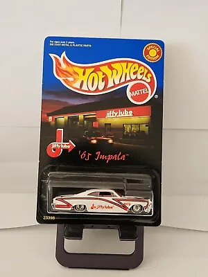 1998 Hot Wheels Jiffy Lube '65 Chevy Impala White Special Edition 23398 L85 • $17.36