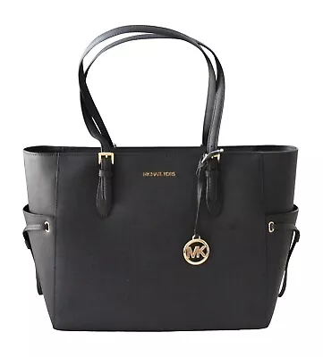 Michael Kors Gilly Large Jet Set Drawstring Top Zip Tote (Black) • $113.95